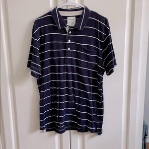 Billy Reid shirt sleeve polo shirt